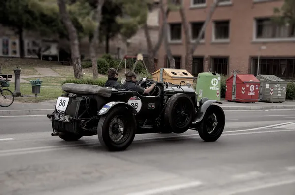 Mille miglia Bentley	4.5 Litre	1928 — Stock Photo, Image